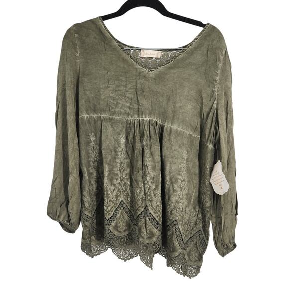 Altar'd State Green Top - Women's Size Small - NWT - Picture 1 of 5